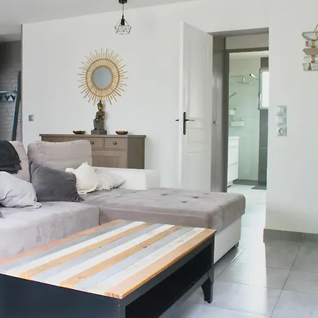 Bienvenue ! Maison Chaleureuse A 7 Min. Des Plages Prázdninový dům *